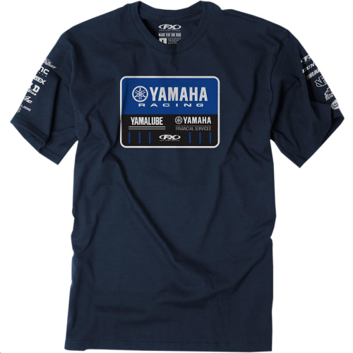 Factory Effex - Factory Effex Yamaha Racewear T-Shirt - 23-87284 - Navy - Large