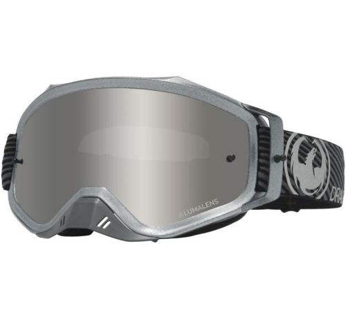 Dragon Alliance - Dragon Alliance Dragon Eyewer MXV Plus Goggles - 358756024040 - Shine / Silver Ion Lens - OSFM