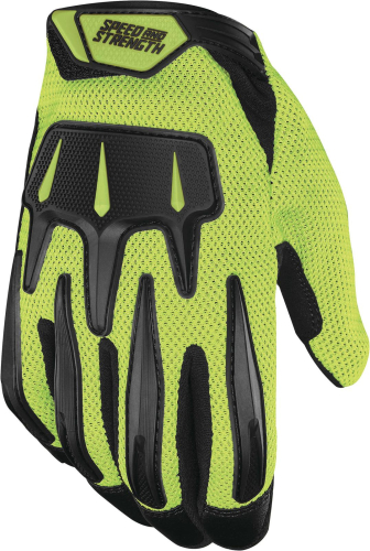 Speed & Strength - Speed & Strength Hot Head Mesh Gloves - 1102-0125-1553 - Hi-Vis/Black - Medium