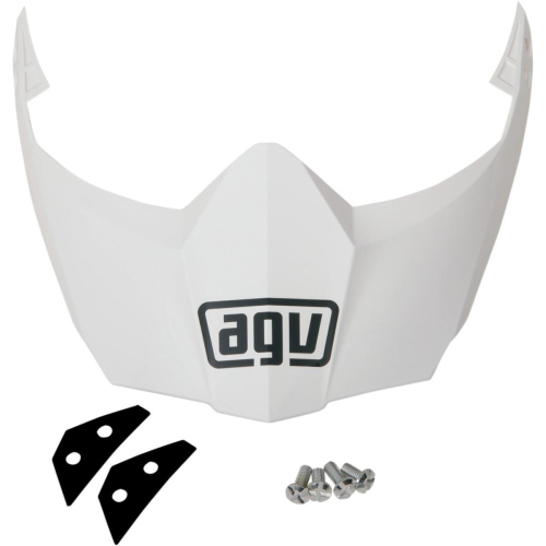 AGV - AGV Peaks for AX-8 Dual Sport/EVO Helmets - White - KIT76109001