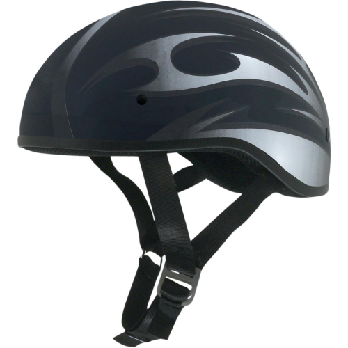 AFX - AFX FX-200 Graphics Slick Helmet - 0103-0935 - Black/Flat Silver - Small