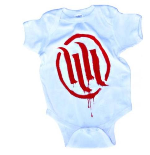 Smooth - Smooth H & H Spray Bar Infant Romper - 1625-101 - White/Red - 0-6 months