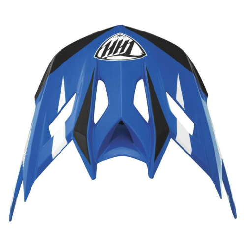 THH Helmets - THH Helmets Visor for T-42 Helmets - Blue/White - 644076
