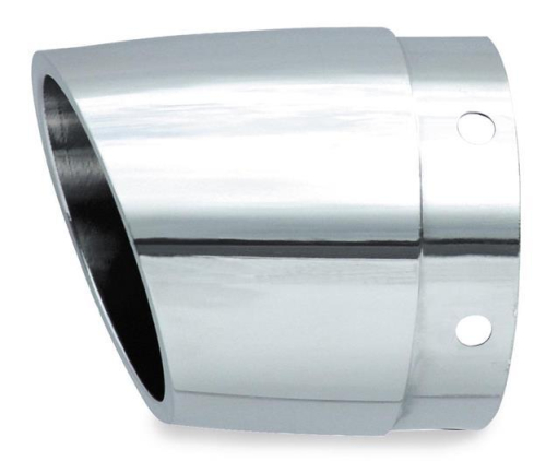 Rush Exhaust - Rush Exhaust 4in. Performance Muffler Tip - Tapered with Angle Cut - 4014