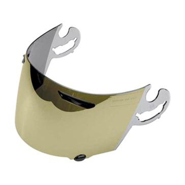 Arai Helmets - Arai Helmets Replacement Shield for Arai Helmets - Mirror Gold - 01-1376