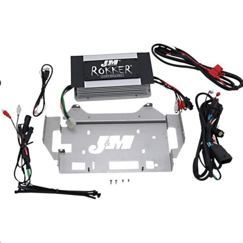J&M - J&M Rokker 800W 4-Channel Programmable Amp Kits - JAMP-800HC14ULP