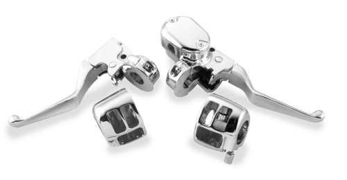 Bikers Choice - Bikers Choice Handlebar Control Kit without Chrome Switches - 84701