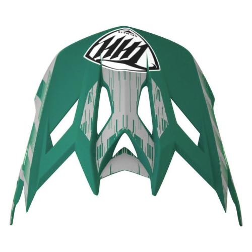 THH Helmets - THH Helmets Visor for T-42 BMX Xtreme Helmets - Turquoise/Green - 648096