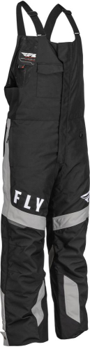 Fly Racing - Fly Racing Outpost Bibs - 470-4283M - Black/Gray - Medium