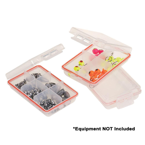 Plano - Plano Waterproof Terminal 3-Pack Tackle Boxes - Clear