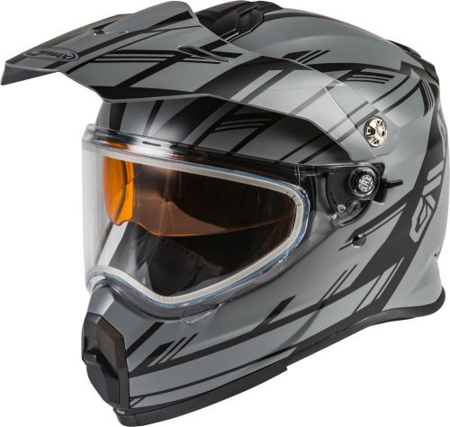 G-Max - G-Max AT-21Y Epic Youth Helmet - G2211502 - Matte Gray/Black - Large