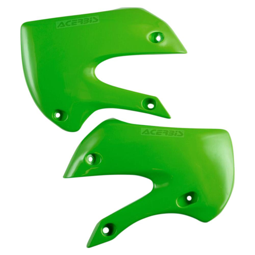 Acerbis - Acerbis Radiator Shrouds - Green - 2043770006