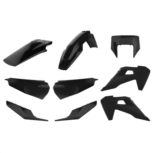 Polisport - Polisport Plastic Kit - Black - 90903