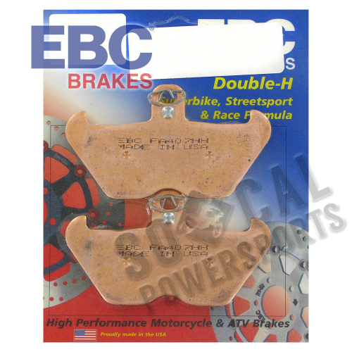 EBC - EBC Double-H Sintered Brake Pads - FA407HH