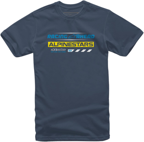 Alpinestars - Alpinestars World Tour T-Shirt - 12107200470XL - Navy - X-Large