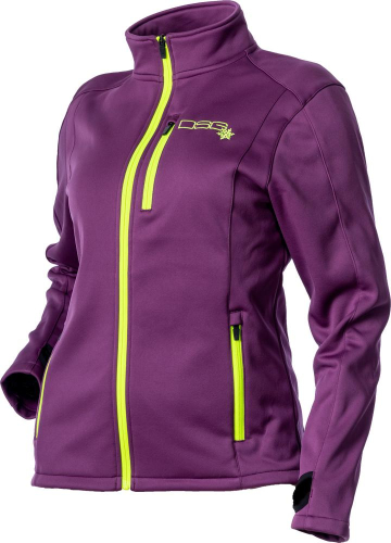 DSG - DSG Performance Fleece Zip Up Womens Jacket - 52370 - Deep Amethyst - 4XL