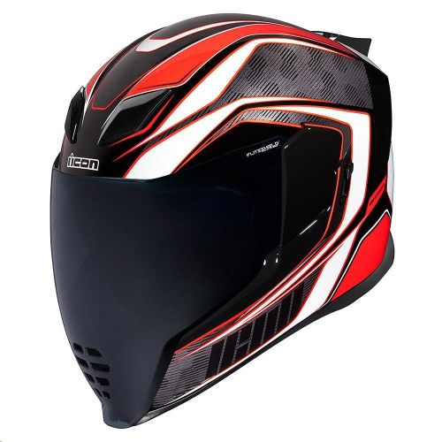 Icon - Icon Airflite Raceflite Helmet - 0101-13215 - Red - X-Large