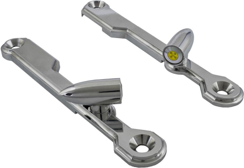 Bagger Nation - Bagger Nation Lightning Bullets for FLHX Models - Chrome - LB-SG-AMB-C