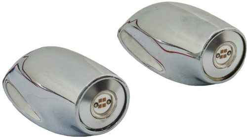 Bagger Nation - Bagger Nation Lightning Bullets - Chrome - LB-R-BRK-C