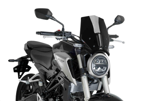 PUIG - PUIG Naked New Generation Sport Windscreen - Black - 9734N