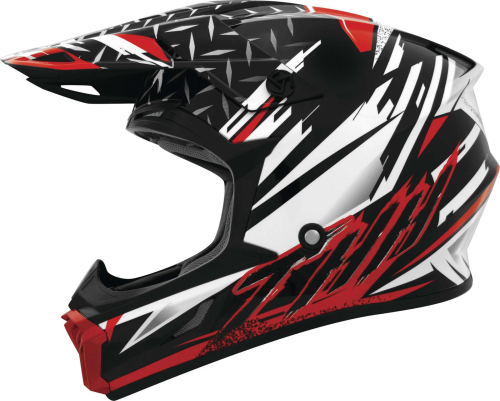 THH Helmets - THH Helmets 710X Assault Helmet - 646199 - White/Red - Small