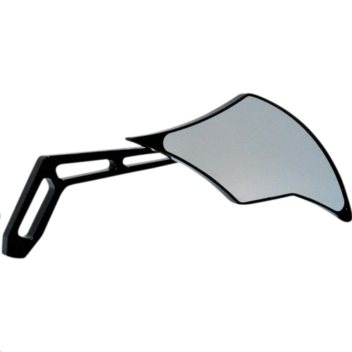 Pro-One Performance - Pro-One Performance Large Flame Mirror - Right - Black Anodized - 102301AB