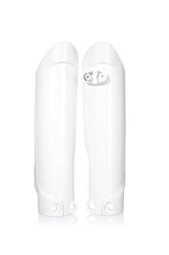 Acerbis - Acerbis Lower Fork Covers - White - 2791510002