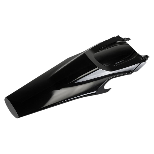 UFO Plastics - UFO Plastics MX Rear Fender - Black - HU03399001