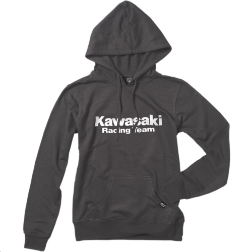 Factory Effex - Factory Effex Kawasaki Womens Hoody - 22-88130 - Charcoal - Small