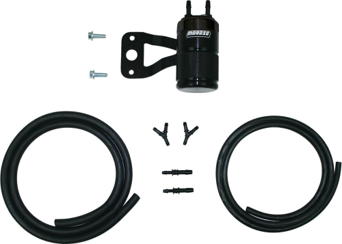 Moroso - Moroso Air/Oil Separator for Twin Cams with S&S Teardrop Air Cleaner - Polished - 85719