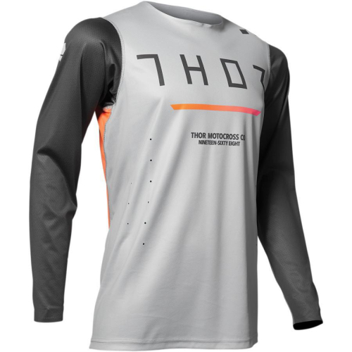Thor - Thor Prime Pro Trend Jersey - 2910-5802 - Charcoal/Gray - Medium