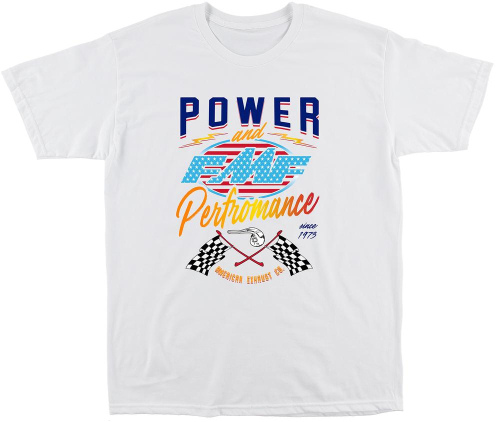 FMF Racing - FMF Racing So American T-shirt - SU22118904-WHT-L - White - Large