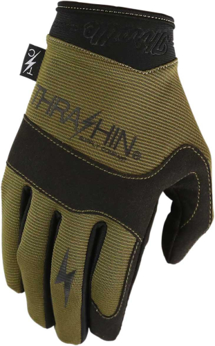 Thrashin Supply Company - Thrashin Supply Company Covert Gloves - CVT-06-11 - Green - X-Large