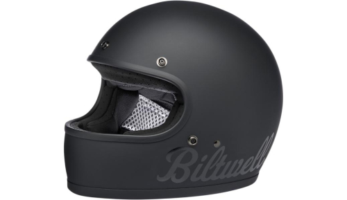 Biltwell Inc. - Biltwell Inc. Gringo Helmet - 1002-638-101 - Flat Black Factory - X-Small