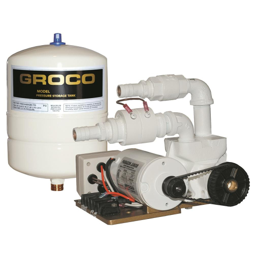 GROCO - GROCO Paragon Junior 12v Water Pressure System - 1 Gal Tank - 7 GPM