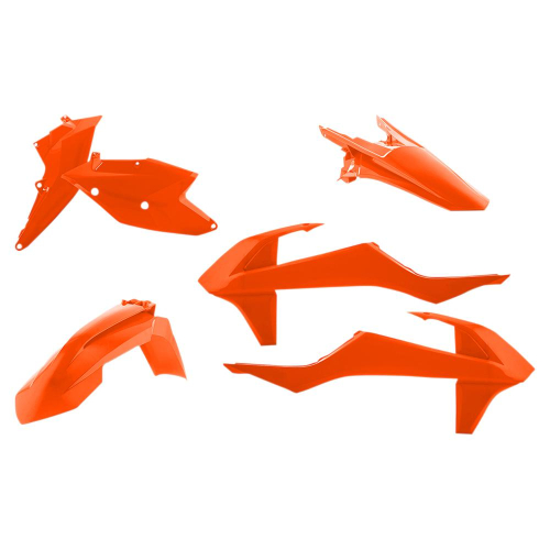 Acerbis Plastic Kit (16+ ORANGE) For 16-18 KTM 250SXF