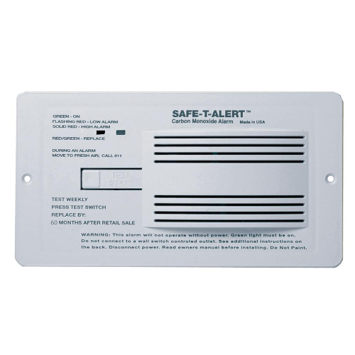 Safe-T-Alert - Safe-T-Alert 65 Series RV Flush Mount Carbon Monoxide Alarm
