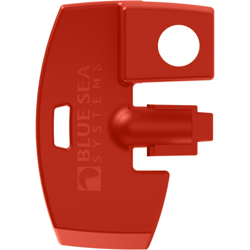Blue Sea Systems - Blue Sea 7903 Battery Switch Key Lock Replacement - Red