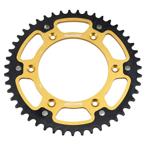 Supersprox Stealth Rear Sprocket (47T) (Gold) Compatible With 94-19 KTM 250SX
