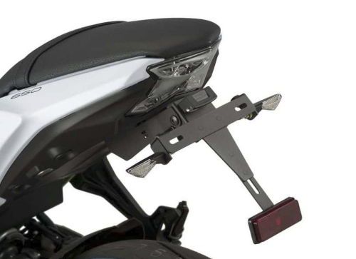 License Support Kawasaki Z650 17 C/Black