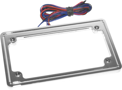 Letric Lighting Co LLC-PPL-C1 Perfect Plate Light License Plate Frame - Chrome