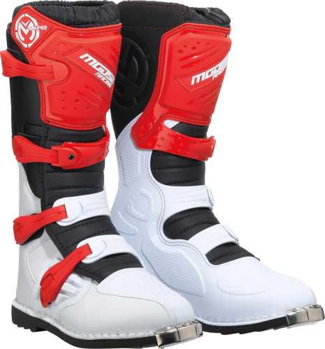Moose Racing - Moose Racing Qualifier MX Boots - 3410-2597 - Red - 14