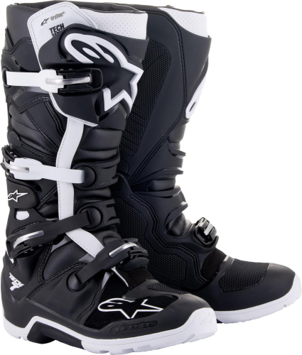 Alpinestars - Alpinestars Tech 7 Enduro Drystar Boots - 2012620-12-15 - Black/White - 15