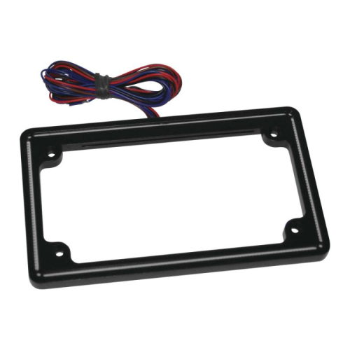 Letric Lighting Co LLC-PPL-M1 Perfect Plate Light License Plate Frame - Matte Black