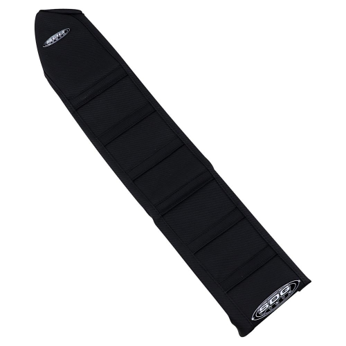 SDG Compatible 95939 6-Rib Gripper Seat Cover - Black Cover/Black Sides with Black Ribs