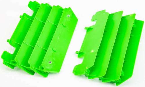 Polisport Radiator Louvers (GREEN 2005) For 97-98 KAWASAKI KX250