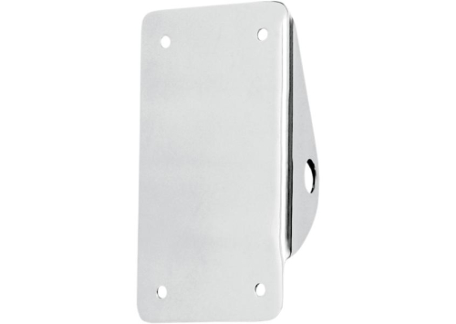 Kraft Tech Inc K14075 Side-Mount License Plate Mounts - Left Side with Cat Eye Light Mount