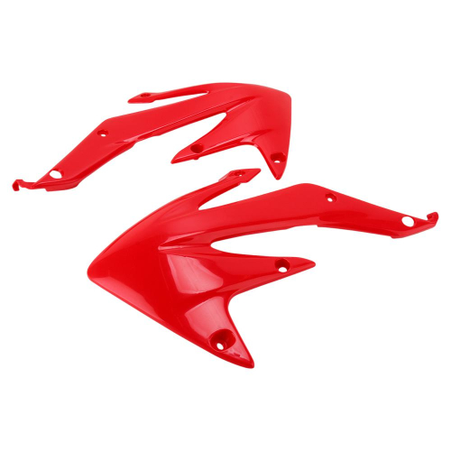 UFO Plastics Radiator Covers - 00-12 CR Red, Color: Black HO04634-070