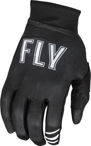 Fly Racing - Fly Racing Pro Lite Youth Gloves - 376-510YL - Black - Large