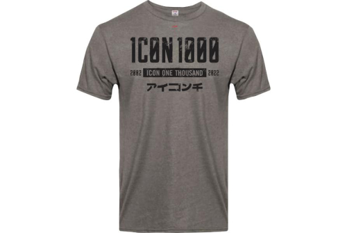 Icon - Icon Slabtown Memento T-Shirt - 3030-22876 - Gray - 3XL